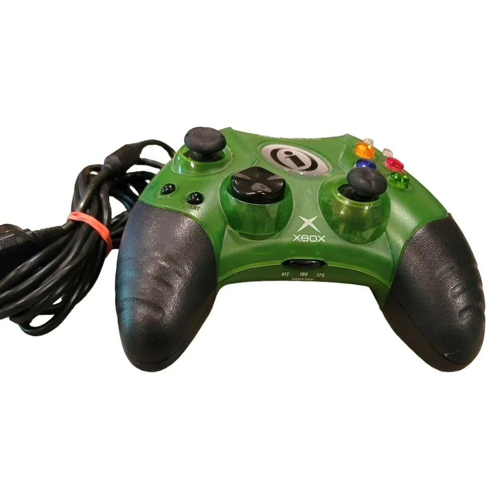 Microsoft Xbox Power Pad Pro Green Game Controller Untested GA113